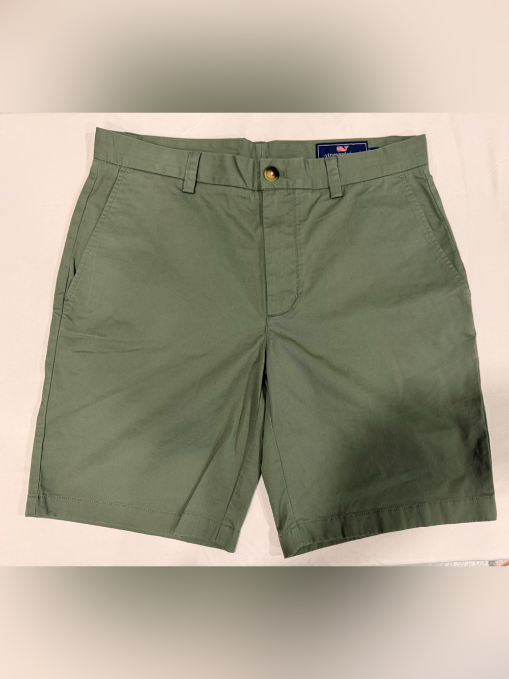 Vineyard Vines Olive Green Breaker Chino Shorts